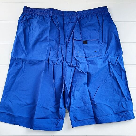 King Size Big & Tall Island™ Classic Swim Trunks In Blue Size 2XLT New With Tags - Picture 3 of 10